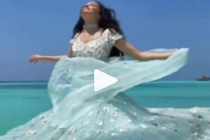 Shraddha Kapoor attends cousin’s wedding in Maldives, her funny goofy dance is viral…. WATCH