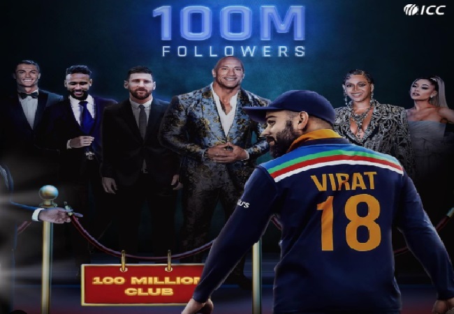 Virat Kohli – the first cricket star to hit 100 million followers on Instagram