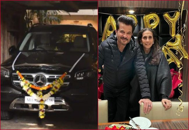 Anil Kapoor gifts black Mercedes car worth ₹1 crore to wife Sunita Kapoor on her birthday