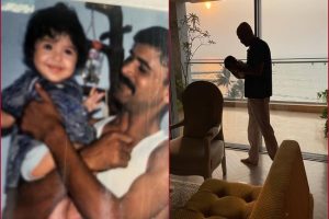 Anushka Sharma shares glimpse of dad Ajay Kumar Sharma with little Vamika on his birthday