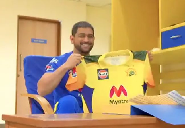 IPL 2021: MS Dhoni reveals CSK’s ‘all new’ jersey
