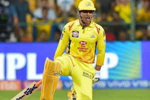 IPL 2021: Captain cool MS Dhoni hits net with CSK players