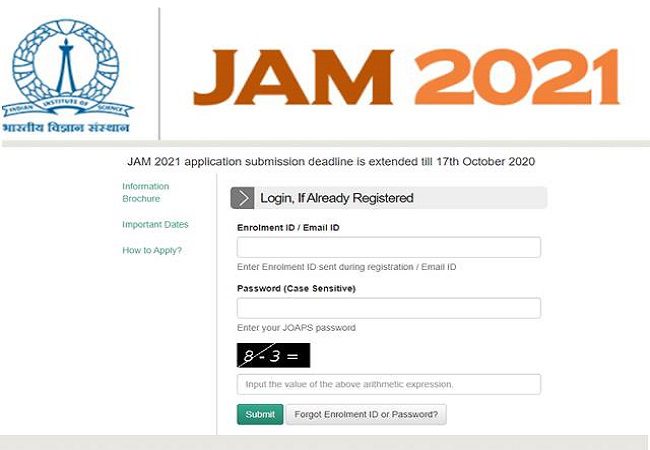 IIT JAM 2021: Result, Direct Link and Merit List