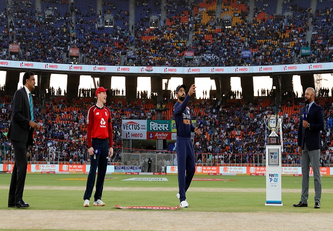 Ind vs Eng, 1st T20I: Visitors opt to field, Rohit rested for 'first couple of games'
