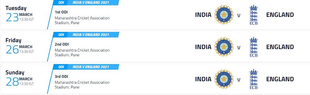 india vs england cricket schedule