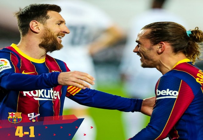 La Liga, Barcelona vs Huesca: Messi scores brace as as Barça beat Huesca to cut into Atleti’s lead | Match report