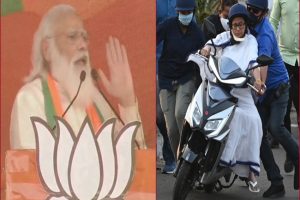 Didi what can I do if the scooty is destined to fall in Nandigram?: PM Modi (Video)