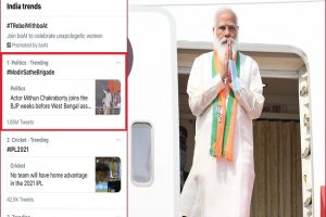 PM Modi’s rally breaks twitter; #ModirSatheBrigade crosses 1 million tweets, becomes top trend