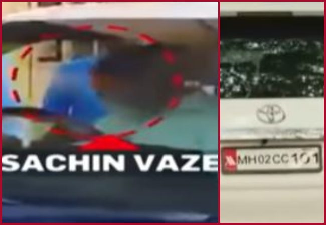 Antilia bomb scare: New footage shows Sachin Vaze was with Mansukh Hiren a day after bomb-laden Scorpio was parked outside Ambani’s house