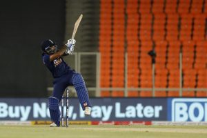 Watch: Suryakumar Yadav’s first-ball SIX in international cricket