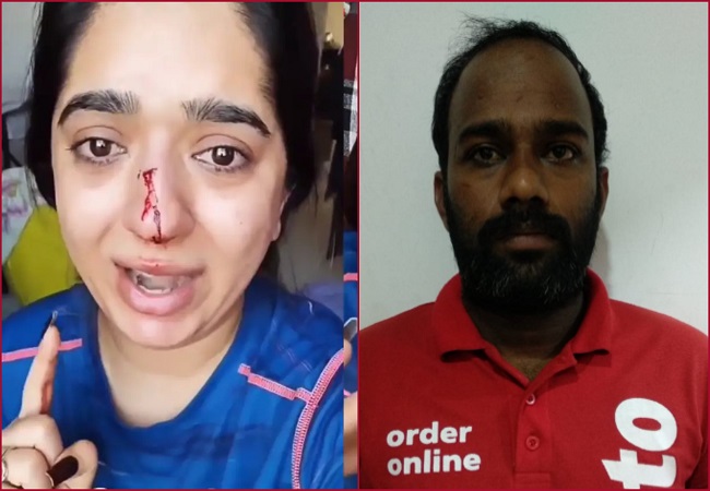 He punched me VS she punched herself: This is what Netizens takes on the Zomato controversy