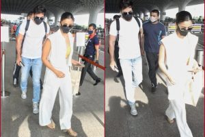 Alia Bhatt and Ranbir Kapoor snapped at the airport on their way to Maldives | See Pics
