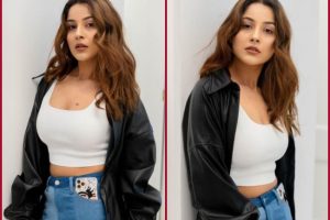 Shehnaaz Gill dressed in BLACK & WHITE will make your DAY; See Pics