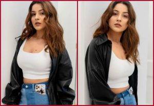Shehnaaz Gill dressed in BLACK & WHITE will make your DAY; See Pics