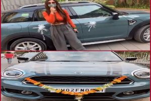 Reyhna Pandit buys new luxury car ‘mini cooper’; celebrates with Nia Sharma, Shalin Bhanot and others