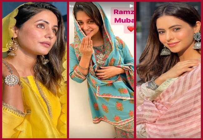 Ramadan 2021: How TV actresses Dipika Ibrahim, Aamna Sharif, Sana Khan wished fans for holy month