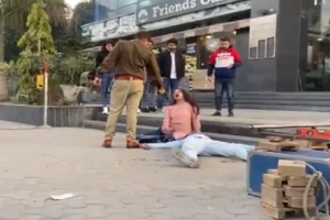Viral Check: Double murder by cop outside a mall in Haryana caught on camera? Know the truth