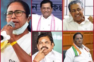 Exit polls predict tight contest in Bengal, victory for DMK-led alliance in Tamil Nadu, LDF in Kerala, NDA in Assam and Puducherry