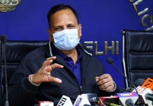 Expecting around 25,000 new COVID-19 cases today, 15 pc beds are occupied in hospitals: Satyendar Jain