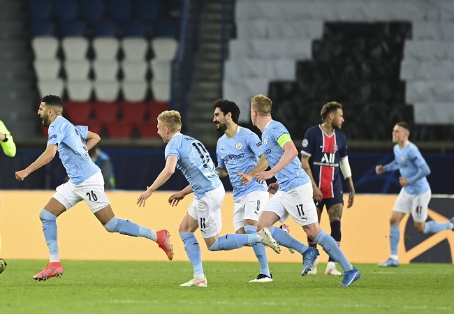Champions League first leg SF: Manchester City come from behind to beat PSG 2-1 | Highlights