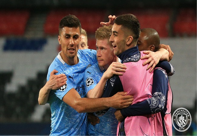 Champions League first leg SF: Manchester City come from behind to beat PSG 2-1