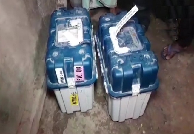 EC suspends officer after EVMs found at TMC leader’s residence in Uluberia