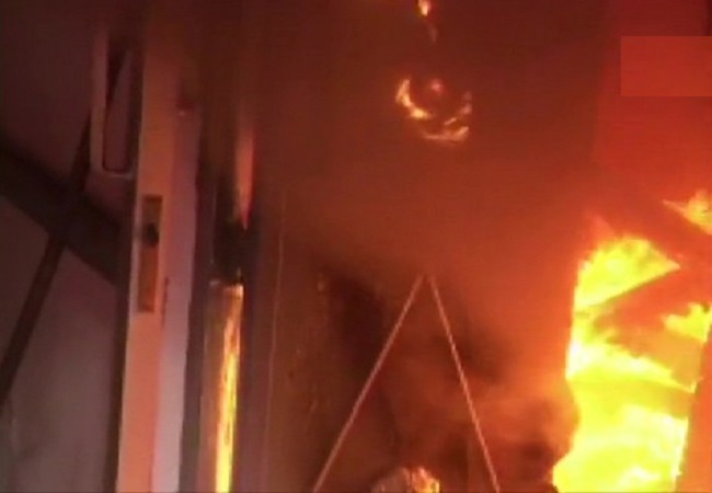 Fire breaks out at Delhi's Central Revenue building at ITO