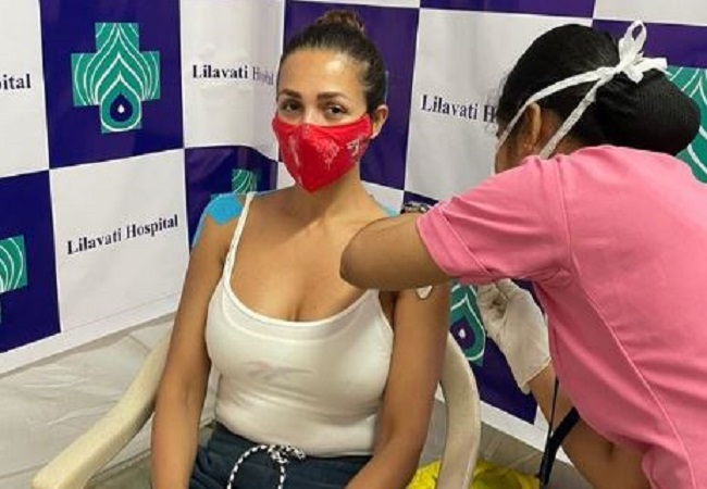 Malaika Arora receives first shot of COVID-19 vaccine, says ‘we are in this together’