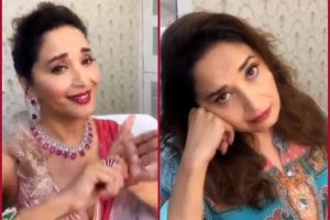 Madhuri Dixit shares gorgeous video of her performing to the viral ‘Bajre Da Sitta’ trend