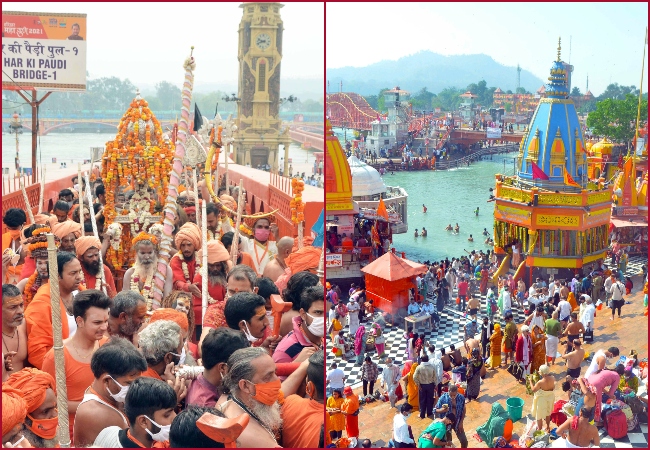Maha Kumbh 2021, in Haridwar; See Pics