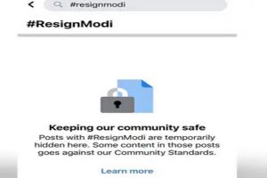 Facebook mistakenly removed #ResignModi; Govt says didn’t issue any direction