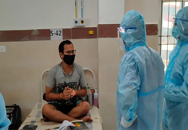 Odisha’s man prepares for CA Exam at COVID hospital; Twitterati salutes his tremendous effort