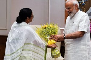 PM Modi congratulates Didi: Mamata Banerjee replies ‘Thank you’ and ‘ hope together we can set a new benchmark for Centre-State relations’