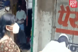 VIDEO: After Chhattisgarh now MP IAS slaps shop owner in Chhattisgarh for violating lockdown norms