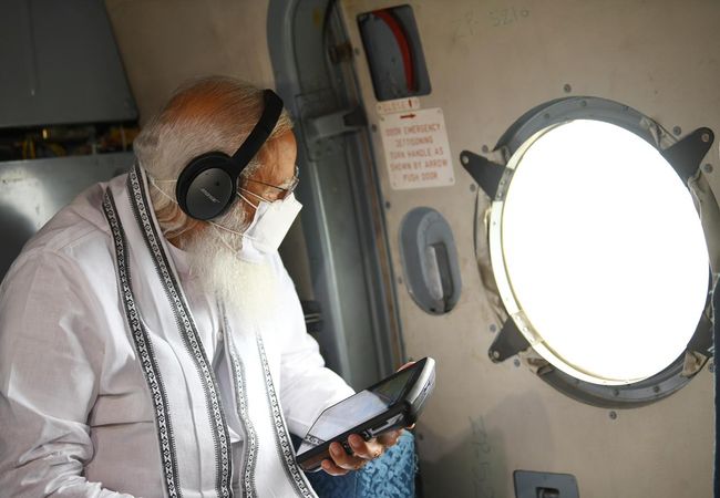 PM Modi visits Gujarat and Diu to see the destruction caused by Tauktae