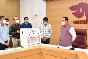 Rajkot youths develop portable Oxygen concentrator, get words of praise from CM Rupani