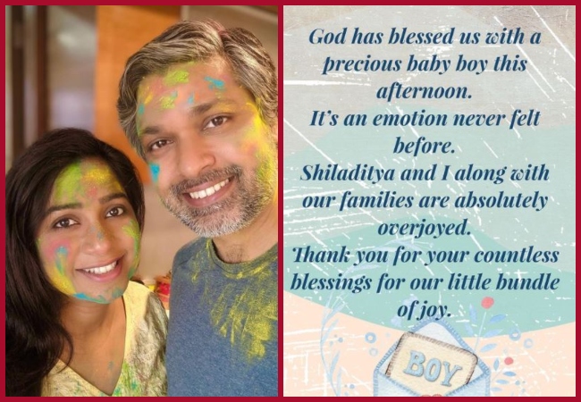 Shreya Ghoshal blessed with baby boy, says ‘It’s an emotion never felt before’