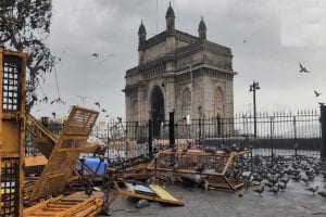 Cyclone Tauktae hits Mumbai; latest visual from Gateway of India
