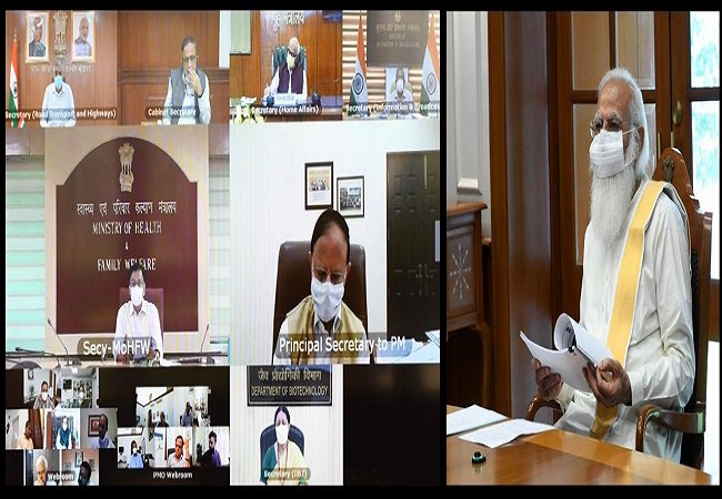 Prime Minister Narendra Modi, COVID-19, Coronavirus, Meeting, Vaccine