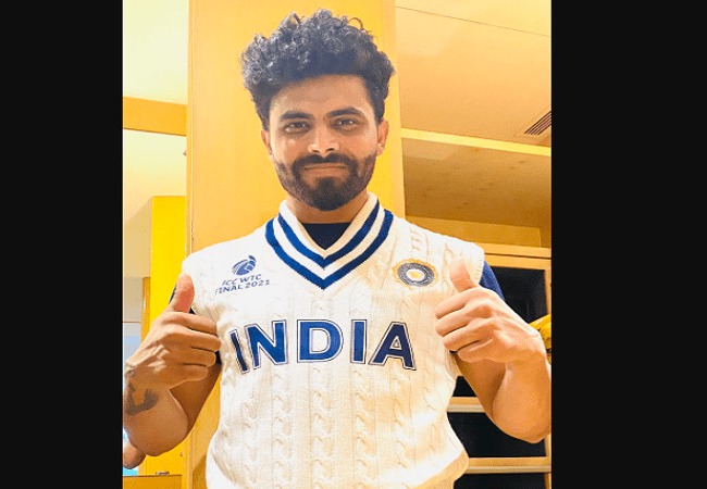 Ravindra Jadeja reveals team India’s retro jersey for WTC final against New Zealand