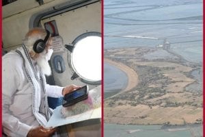 Cyclone Tauktae: PM Modi conducts aerial survey of the areas of Gujarat and Diu