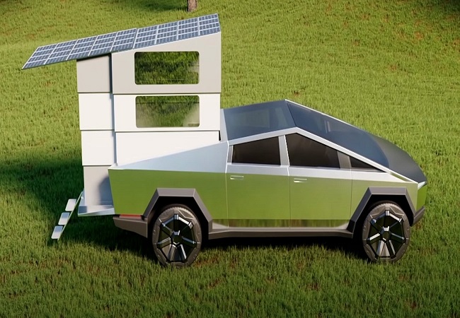This crazy Tesla Cybertruck RV add-on receives $50 million in pre-orders; Check out