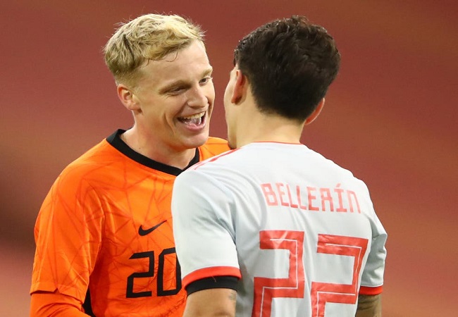 Euro 2020: Netherlands midfielder Donny van de Beek ruled out due to injury