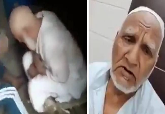 Ghaziabad incident - old man beaten