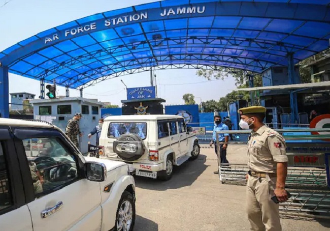 Jammu IAF base - drone attack -