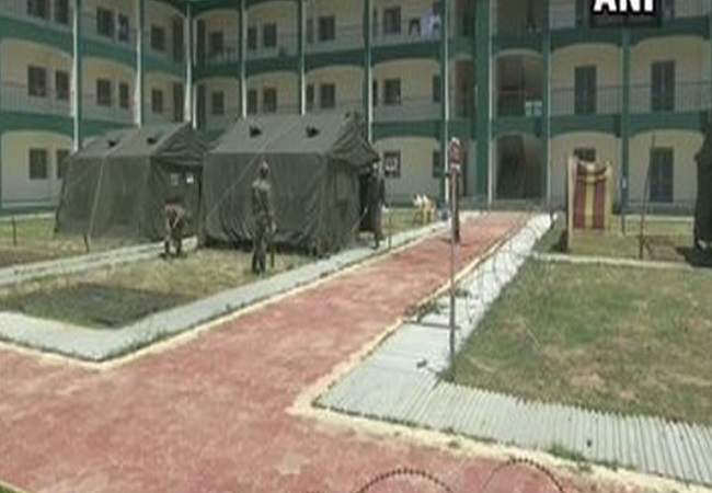 J&K - Covid hospital set up by Army