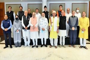 IN PICs: All-party meet on Jammu & Kashmir at PM Modi’s residence
