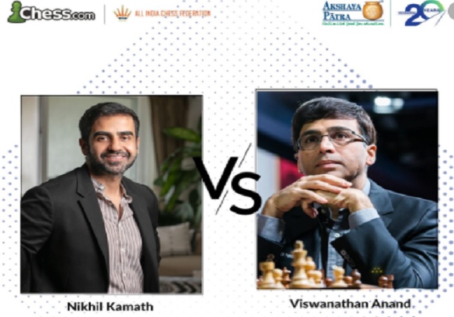 It happened during India’s biggest-ever chess fundraiser event in which the Indian chess grandmaster was playing against many celebrities, as part o