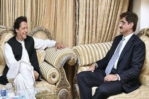 Speaking to Pak PM Imran Khan is like conversing with deaf: Sindh CM