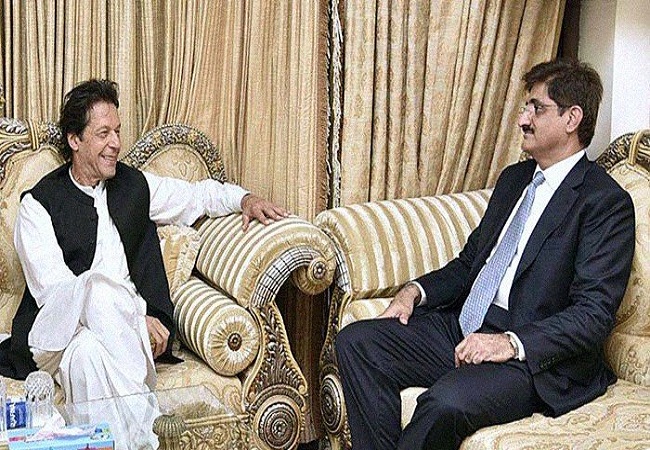 Speaking to Pak PM Imran Khan is like conversing with deaf: Sindh CM